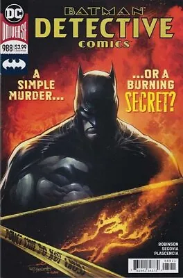 Buy Detective Comics (Vol 3) # 988 Near Mint (NM) (CvrA) DC Comics MODERN AGE • 8.98£
