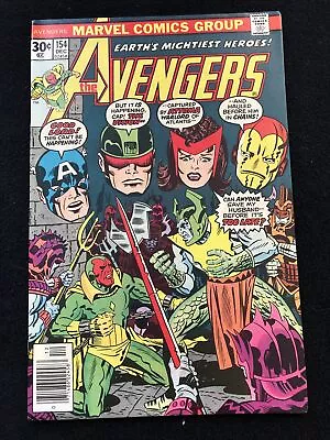Buy Avengers 154 9.2 9.4 Marvel 1976 Vision 1st Tyrak Unread High Grade Beauty  Wk18 • 18.97£