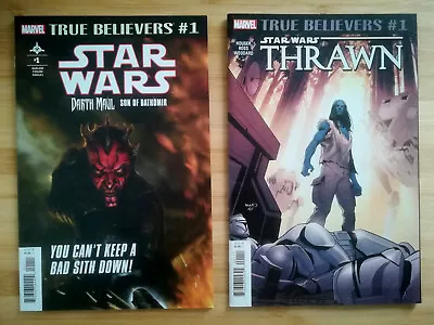 Buy True Believers Star Wars Thrawn #1 Darth Maul Son Of Dathomir #1 Marvel Reprint • 19.99£