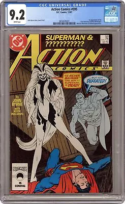 Buy Action Comics #595 CGC 9.2 1987 3854678001 • 37.16£