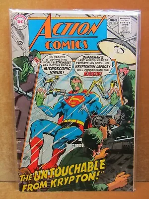 Buy Action Comics #364 June 1968 Silver Age Superman DC Comic Book • 16.07£