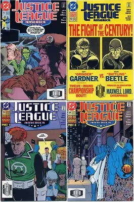 Buy Justice League America #51 #52 #53 #54 (dc 1991) Near Mint First Prints Jla • 9.99£