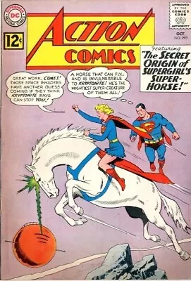Buy Action Comics   # 293   VERY GOOD FINE    Oct.  1962  Origin Comet (Superhor • 38.38£