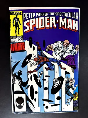 Buy Spectacular Spider-Man #100 Key Spot Appearance FN 1985 Marvel Comics • 6.30£
