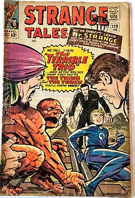 Buy Strange Tales 129 Marvel Silver Age 1965 • 15£