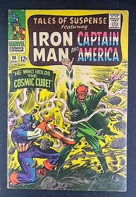 Buy Tales Of Suspense (1959) #80 VG (4.0) Classic Jack Kirby Red Skull Cover • 63.55£