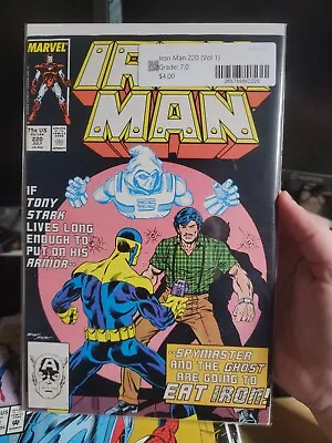 Buy Iron Man #220 (Jul 1987, Marvel) • 1.59£