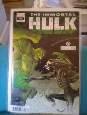 Buy Immortal Hulk #43C, Joe Bennett Art Controversy, Vs. Alien Variant, 2021 • 11.99£