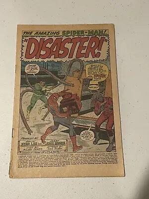 Buy 1968 The Amazing Spider-man 56 1st Captain George Stacy Coverless Reader Filler • 11.85£