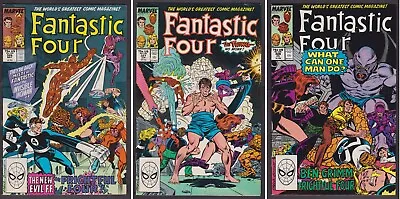 Buy Fantastic Four #326. #327. #328.  (Marvel - 1961 Series) 3 Books Vfn • 4.25£
