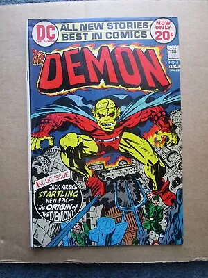 Buy 1972 DC The Demon Key Issue #1 Comic Book • 63.95£