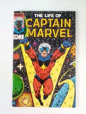Buy Life Of Captain Marvel #1 - Iron Man #55 Reprint (Jim Starlin. 5 Stories. 1985!) • 7.99£