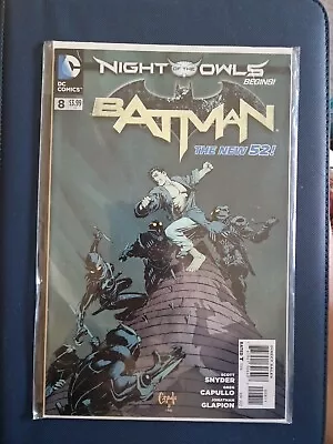 Buy Batman #8 / Vol.2 / Night Of The Owls / DC Comics / June 2012 • 0.99£