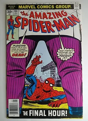 Buy Marvel Comics The Amazing Spider-Man #164 Classic Cover Featuring Kingpin VF/NM • 43.44£