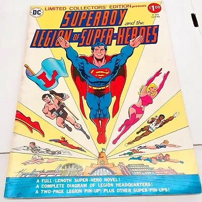 Buy LIMITED COLLECTOR'S EDITION #C-49 - SUPERBOY And The LEGION Of SUPER-HEROES 1976 • 12.02£