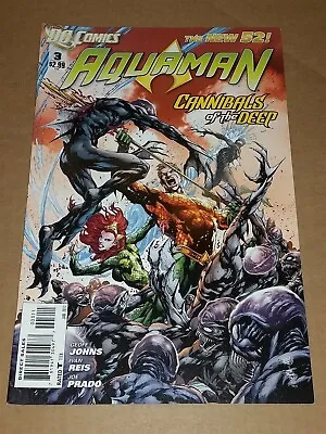 Buy Aquaman #3 January 2012 New 52 Justice League Society Dc Comics  • 3.39£