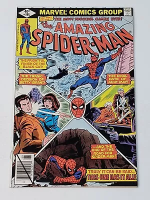 Buy Amazing Spider-Man 195 Marvel Comics 2nd BLACK CAT W/ ORIGIN BRONZE Higher Grade • 35.57£