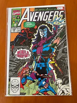 Buy Avengers Vol.1 #318 1990 High Grade 9.2 Marvel Comic Book B47-99 • 7.90£