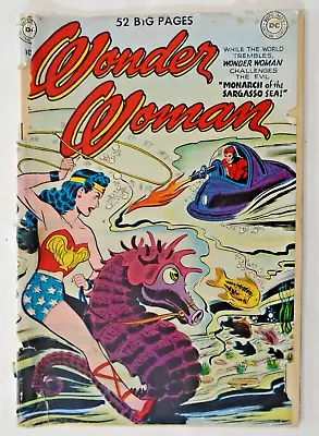 Buy Wonder Woman (1950 DC) #44 Covers Detached From Book, Connected To Each Other. • 120.09£