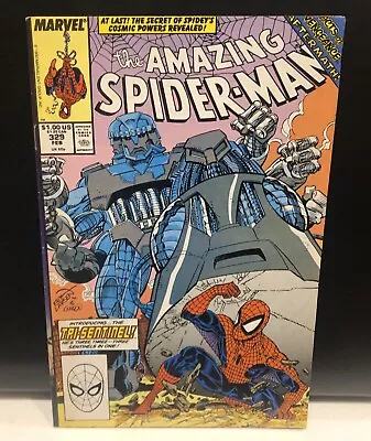 Buy THE AMAZING SPIDER-MAN #329 Comic Marvel Comics 1st App Tri Sentinel • 5.56£