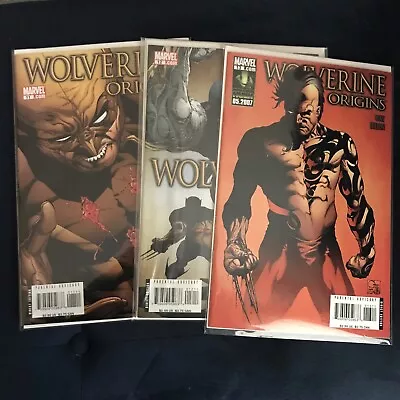 Buy Wolverine Origins #11 ,12 And 13 2007 NM 1st Appearance, 1st Name, 1st Cover Set • 35.78£