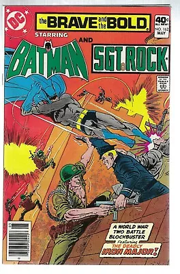 Buy Brave And The Bold #162 Dc Comics Newsstand 1980 8.5/vf+ Batman/sgt Rock Htf! • 16.58£
