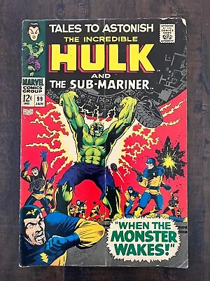 Buy Tales To Astonish 99 Marvel Comics Sub-Mariner Hulk 1968 - VG • 19.99£
