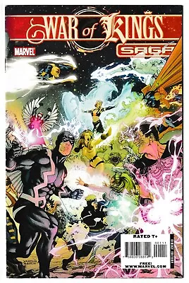 Buy War Of Kings Saga #1 - Marvel 2009 - Wraparound Cover By David Yardin • 6.99£