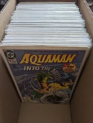 Buy 1994 Dc Comics Aquaman 1 -75 Peter David  HTF Complete Set • 145£