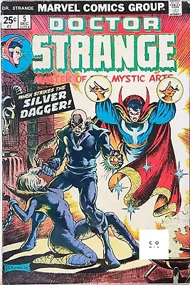 Buy Doctor Strange Vol 2 #5 1974 Marvel Comics Origin Of Silver Dagger FN 🔑 • 24.99£