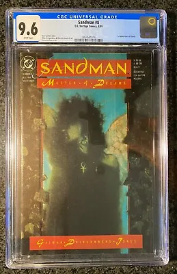 Buy The Sandman 8 - 1989  Master Of Dreams - 9.6 CGC • 425£