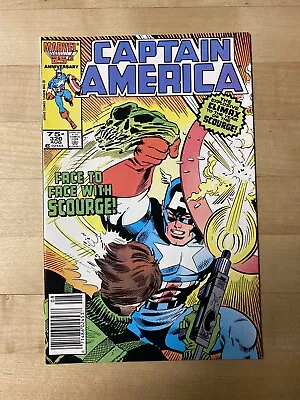 Buy Captain America #320 - Death Of Scourge! Marvel Comics, Avengers, Combined Ship! • 3.95£