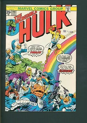 Buy 1975 Marvel Comic The Incredible Hulk No. 190! • 8.74£