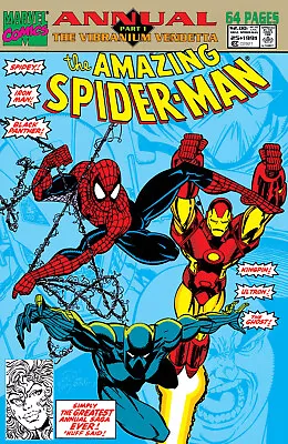 Buy The Amazing Spider-Man Annual #25 Main Cover 1991, Marvel NM • 4.01£