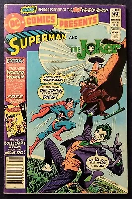 Buy DC Comics Presents #41 (DC Jan 1982) Good+ 2.5 Superman And The Joker  • 4£