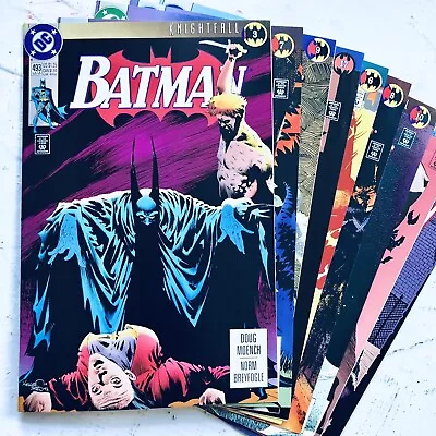 Buy BATMAN: Knightfall Lot Of 14 | Details In Description | Kelley Jones | Jim Aparo • 39.41£