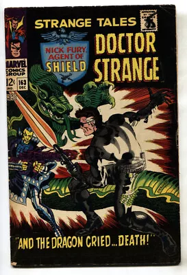 Buy Strange Tales #163--1967--STERANKO--Nick Fury--Dr Strange--comic Book • 17.61£