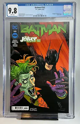 Buy Batman #143 CGC 9.8 Cover A 1st Print Joker Year One DC Comics (2024) • 47.94£