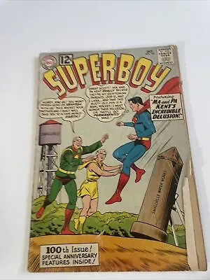 Buy Superboy #100 (dc,1962) 1st Phantom Zone Villians, Ultra Boy App • 11.03£