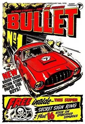 Buy The Complete Bullet Uk Weekly Comic Book Collection #1-147 On Dvd Rom + Extra • 4.45£