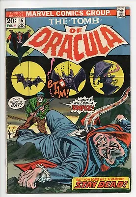 Buy DRACULA, TOMB OF  #15b  ( FN/VF  7.0  )  15TH  ISSUE  GREAT BOOK • 15.42£