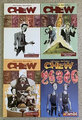 Buy Chew Volumes 1 2 3 4 John Layman Rob Guillory Image Comics Harvey Award Winner • 30£