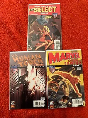 Buy Marvel Timely Comics 70th Anniversary Lot 2009 Human Torch All Select Mystery • 9.48£