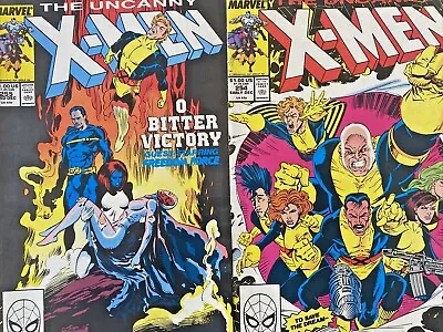 Buy The Uncanny X-men. No. 254-255. (2 Issue Full Story Set). Vintage 1989. • 18.99£