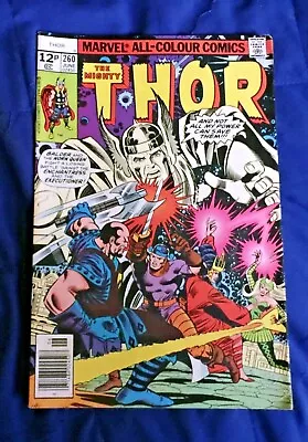 Buy Free P & P; Thor #260, Jun 1977:  The Vicious And The Valiant  • 4.99£