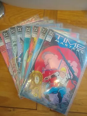 Buy DC Time Masters 1-8 (Of 8) 1990. *Complete Set* **BARGAIN PRICE** • 5£