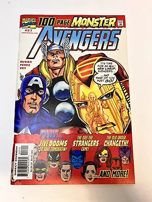 Buy Marvel Avengers : Vol 3, Issue 27 /442. Giant Size 100 Page Monster. Perez..2000 • 4.99£