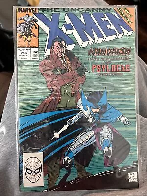 Buy Uncanny X-Men #256, 1st Psylocke Ninja & Kwannon, Jim Lee, Claremont (1989) • 8.04£