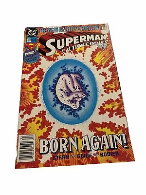 Buy Action Comics #687  (1993) DC Comics 'Newsstand' NM Condition (box42) • 3.99£