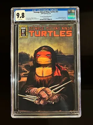 Buy Teenage Mutant Ninja Turtles #57 CGC 9.8 (2016) - Art Appreciation Month Edition • 79.15£